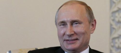 The Russian President reacted with humour