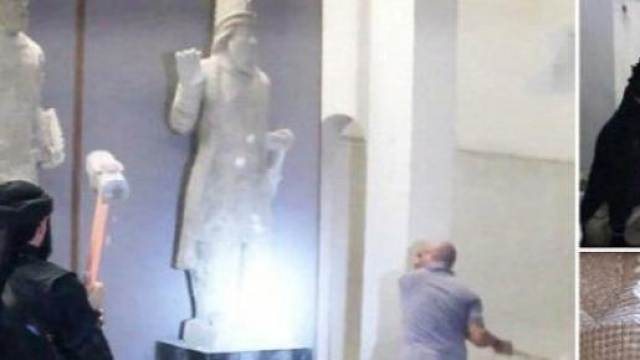 Distruzione da parte dell'Isis