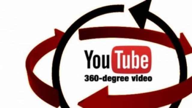 Il simbolo di YouTube a 360 gradi