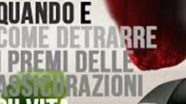premi assicurazione: detraibili