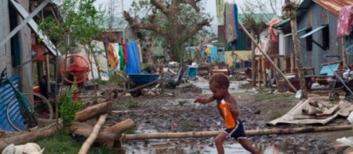 Vanuatu became partially destroyed 