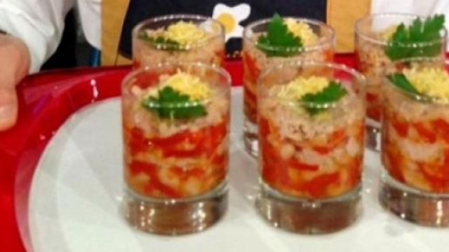 Bocchierini di tonno e peperoni