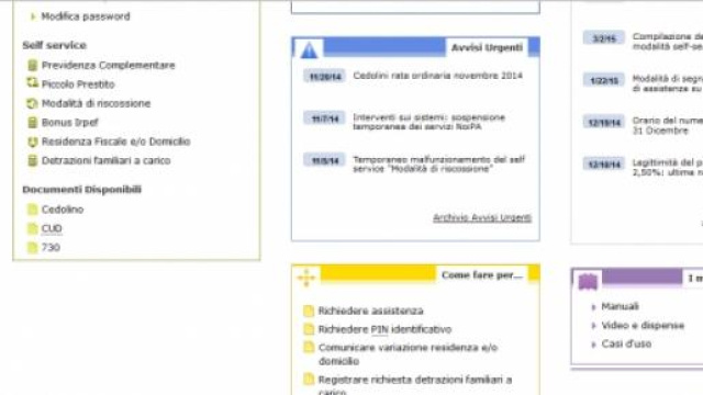 Come visualizzare il CUD su Noipa e la CU 2015