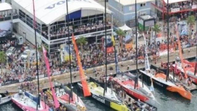 le barche all'ormeggio in porto