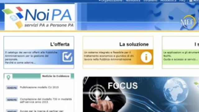Noipa, prossima data per l'emissione urgente marzo