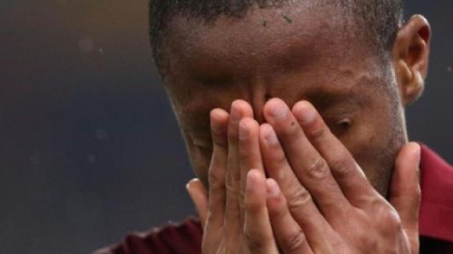 La disperazione di Keita dopo l'espulsione 