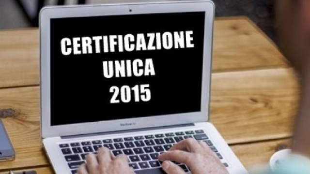 Certificazione Unica 2015