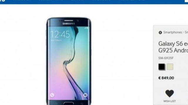 Preordini Samsung Galaxy S6.