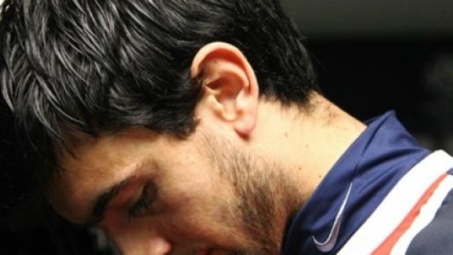 "El Flaco" Pastore, sprecone anche lui, ieri. 