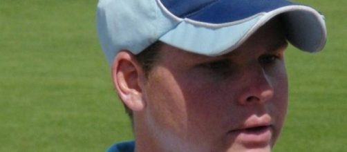 Steve Smith held the Aussie innings together