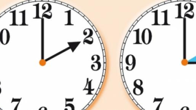 Cambio dell'ora: il 28 torna quella legale