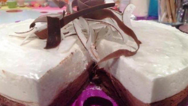 Cheesecake cioccolato e cocco