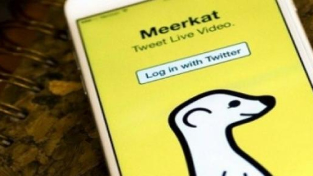 Il logo di Merkaat su uno smartphone