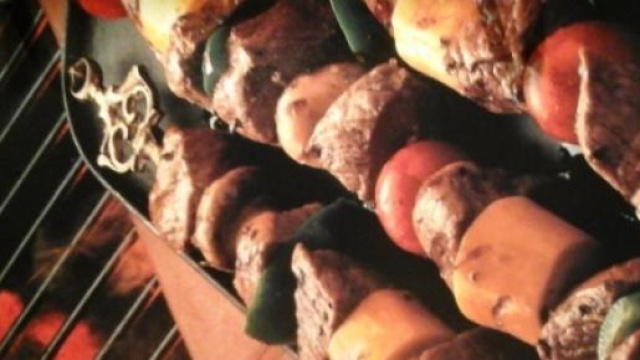 Ricetta spiedini di agnello con verdure