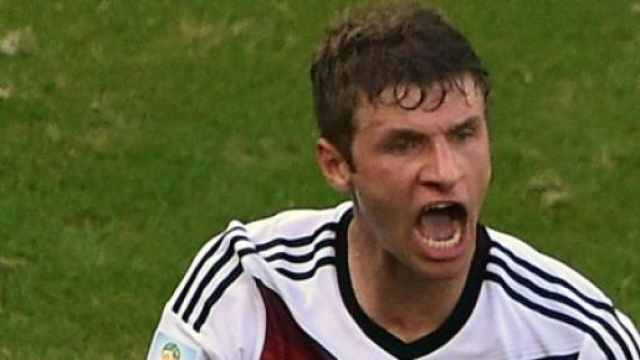 thomas muller, attaccante della germania