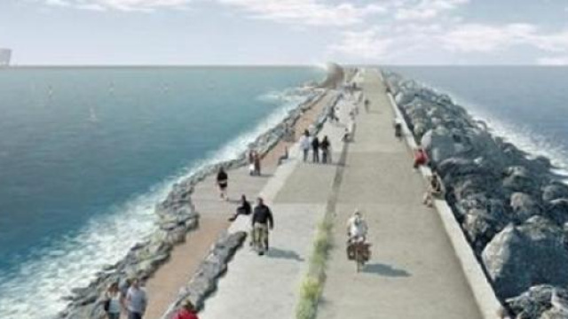 La diga che creer&agrave; il bacino artificiale 