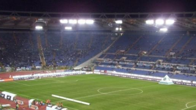 Lazio - Napoli allo Stadio Olimpico.