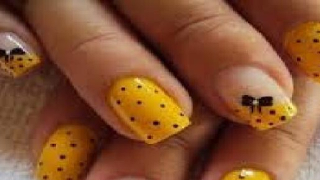 Nuove nail art, il giallo, Pasqua 2015