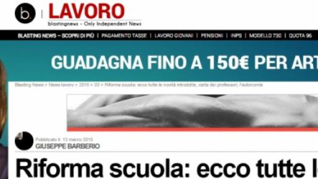 Polemiche sul ddl della riforma della scuola