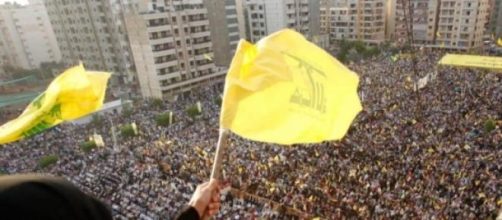 Masivo acto de Hezbollah en Beirut