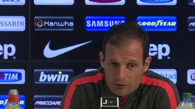 Allegri in conferenza pre Fiorentina.