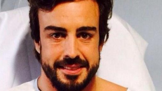 Alonso in ospedale rassicura i fan