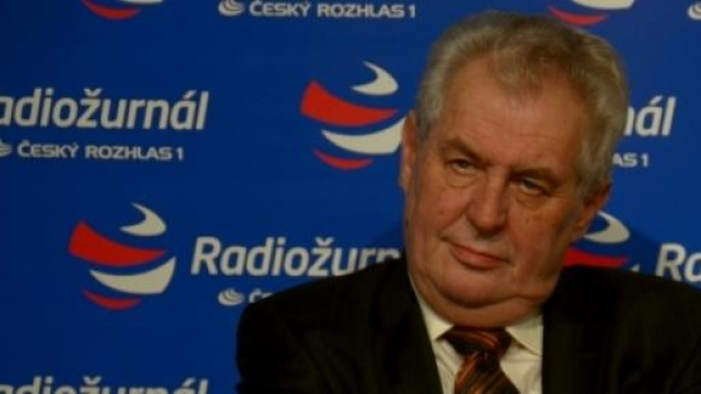 Milos Zeman, presidente della Repubblica Ceca