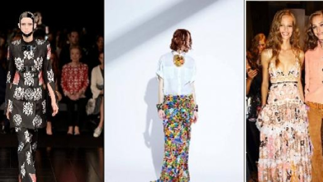 Da sin: McQueen, McCartney, Emilio Pucci - foto Fb