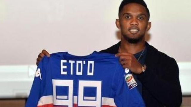 Sanuel Eto'o, attaccante della Sampdoria