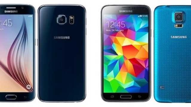 Confronto Galaxy S6 e Galaxy S5.