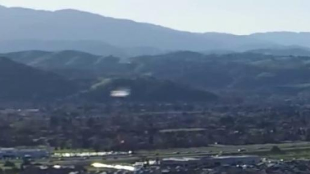 Avvistamento Ufo in California.