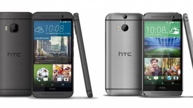 Confronto tra HTC One M9 e One M8.