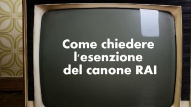 Se non avete segnale Rai scatta l'esenzione