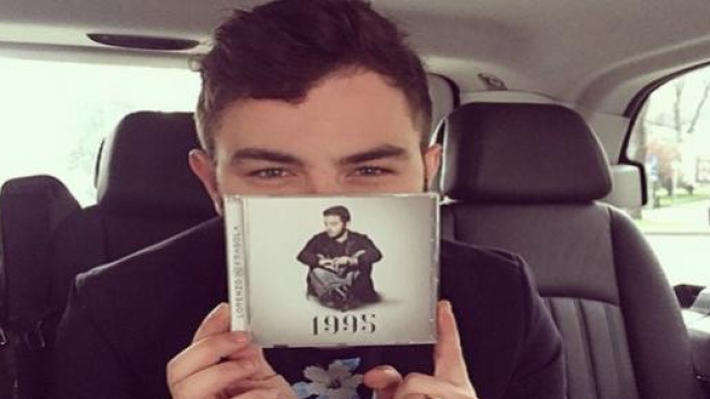 Lorenzo Fragola presenta il suo primo disco, 1995