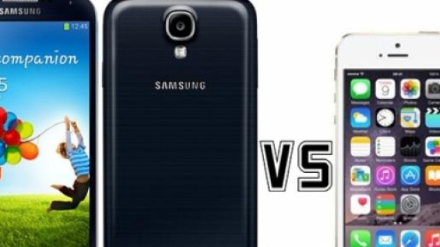 Samsung Galaxy S4 vs Apple iPhone 5S