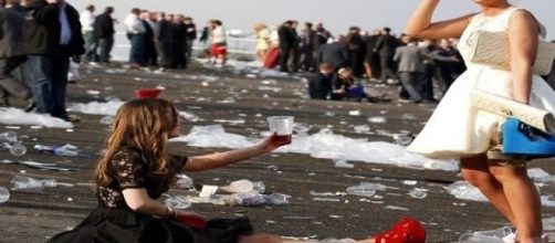 Ladies Day ends in chaos for many race-goers