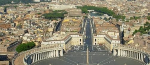 Plaza de San Pedro en El Vaticano