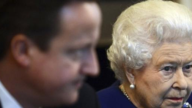 David Cameron e la regina Elisabetta II