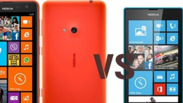 Nokia: Lumia 625 vs Lumia 520