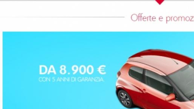 promozioni auto Citroen C1 e Peugeot 108