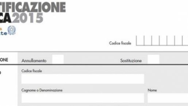 Certificazione unica 2015, come riceverla a casa.