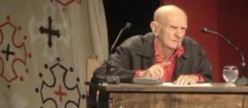 Ariano Suassuna em sua ultima  aula-espetaculo