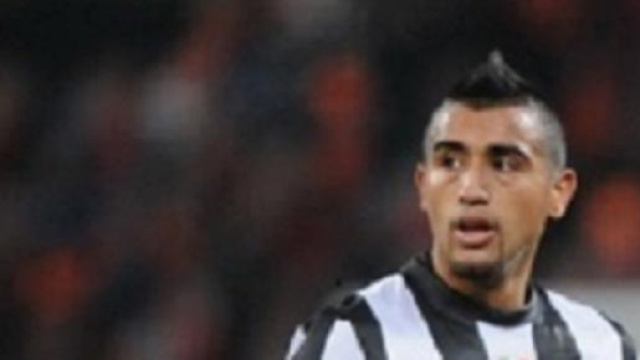 Il centrocampista della Juventus Arturo Vidal