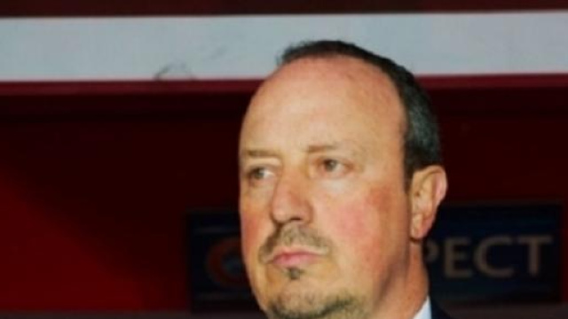 Il tecnico del Napoli Rafa Benitez