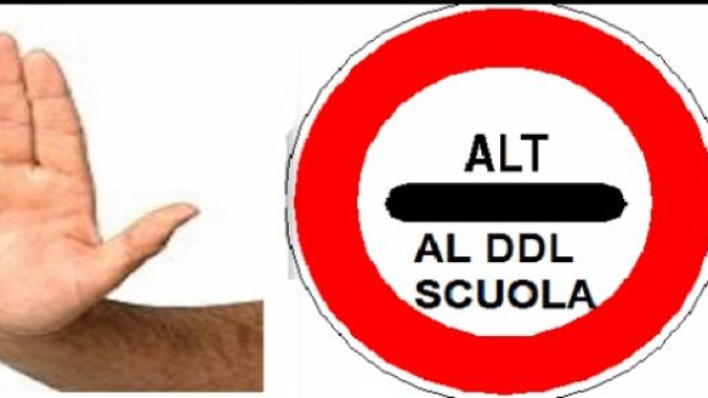 La protesta del personale della scuola