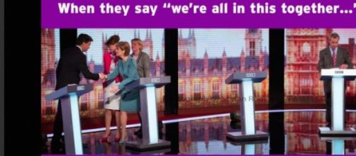 NIgel Farage's tweet following the debate