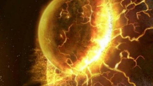 Il grande impatto fra Terra e Theia