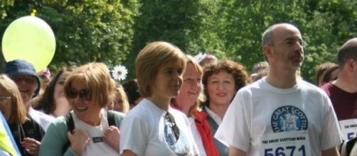 Nicola Sturgeon, leader of the SNP.