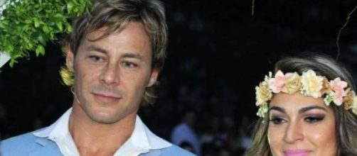 Theo Becker e Raphaela Lamim se casam