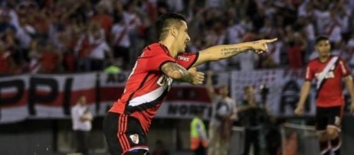 Driussi, festeja su segundo gol en torneos AFA